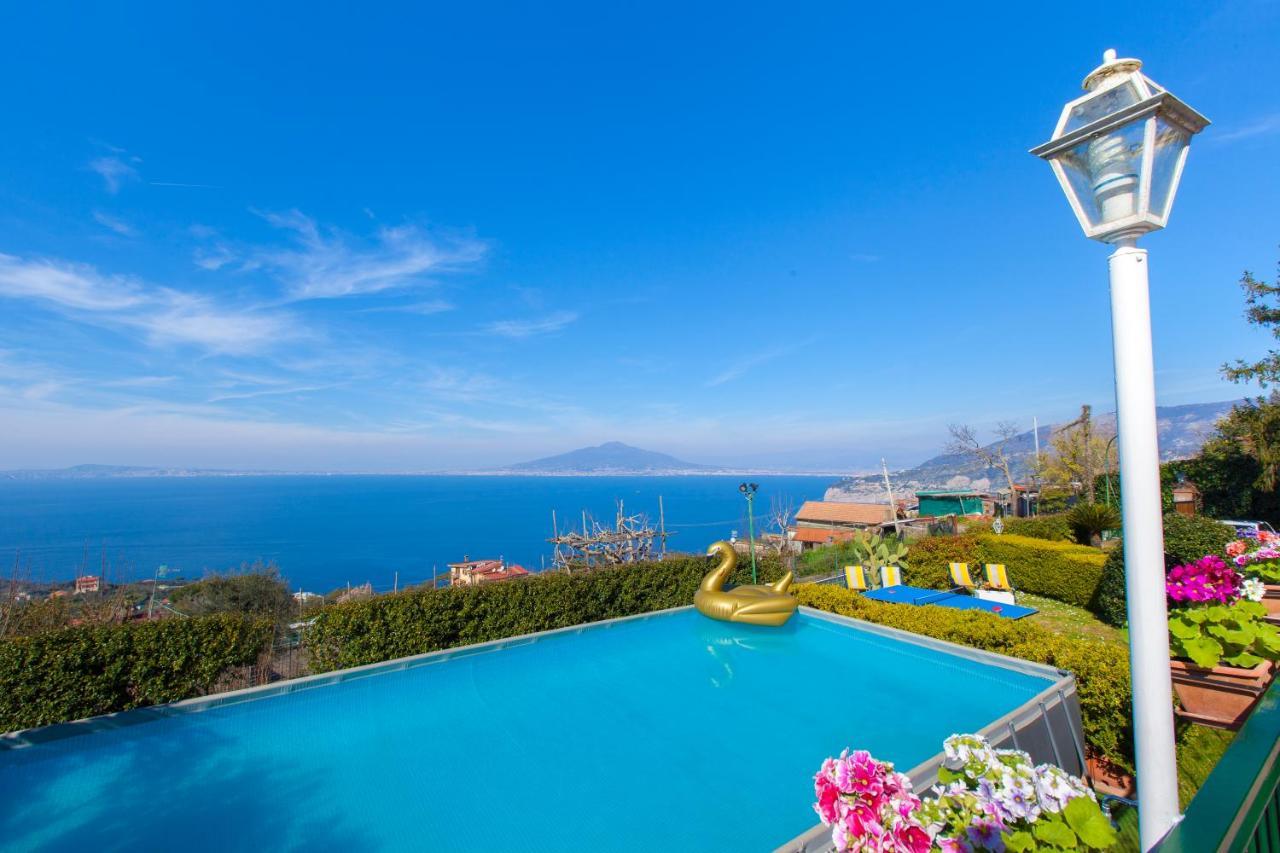 Estate4Home - Villa Luisa Play&Pool Sant'Agata sui due Golfi Luaran gambar