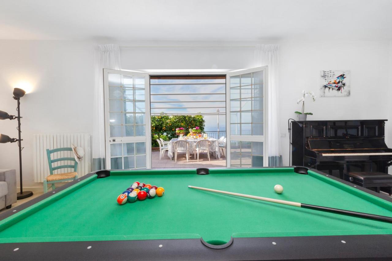 Estate4Home - Villa Luisa Play&Pool Sant'Agata sui due Golfi Luaran gambar