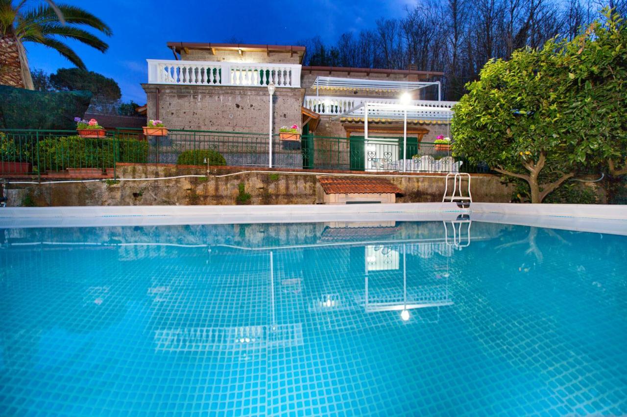 Estate4Home - Villa Luisa Play&Pool Sant'Agata sui due Golfi Luaran gambar