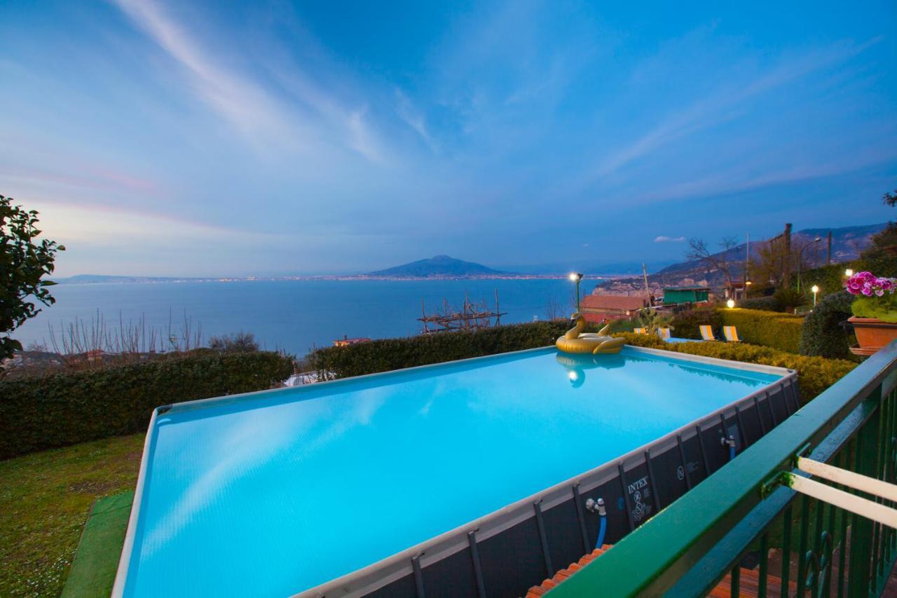 Estate4Home - Villa Luisa Play&Pool Sant'Agata sui due Golfi Luaran gambar