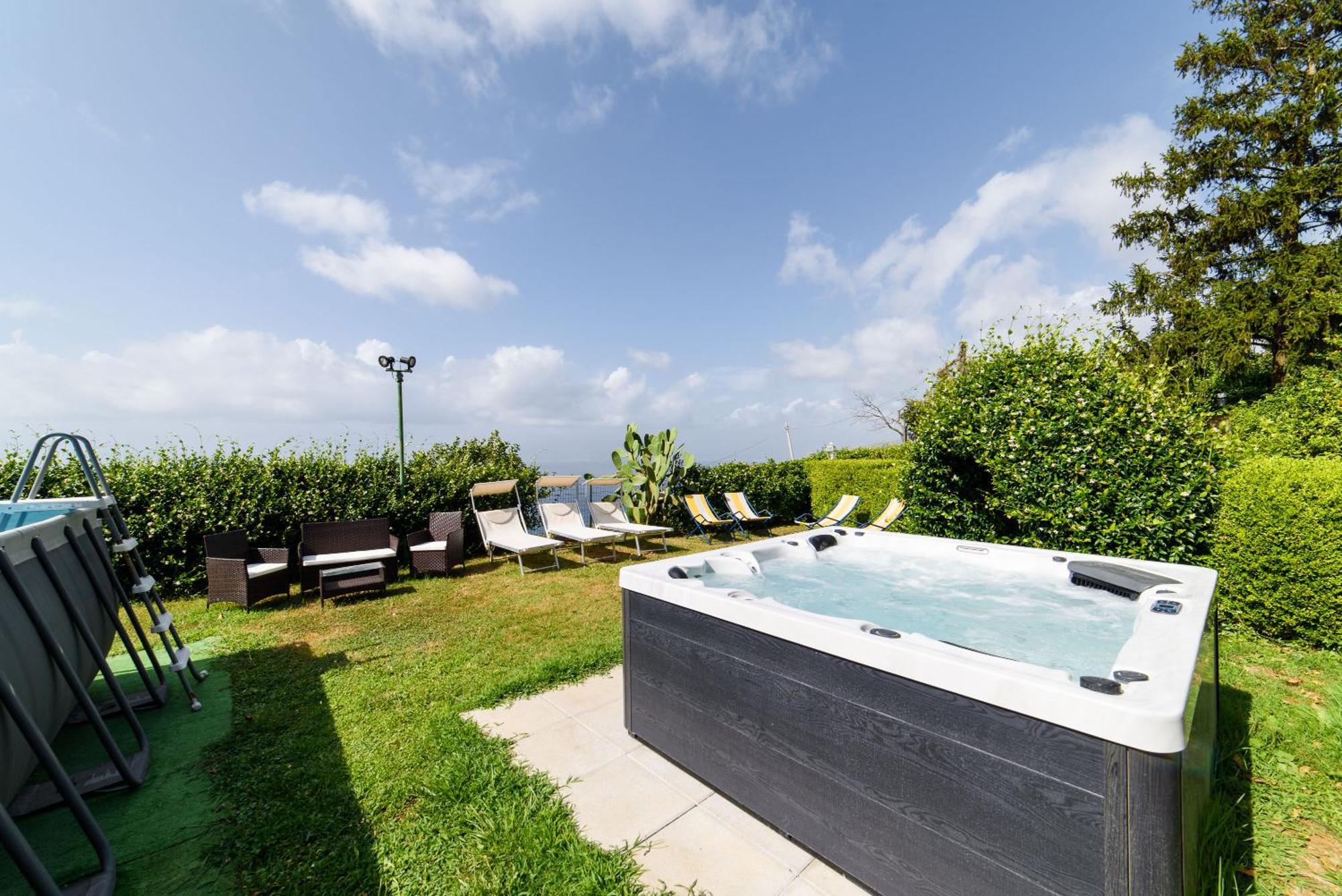 Estate4Home - Villa Luisa Play&Pool Sant'Agata sui due Golfi Luaran gambar